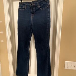 Levi’s Jeans, boot cut, dark wash, size 10 Long